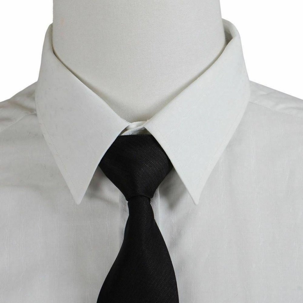 Valentino Geometric Print Men's 100% Silk Neck Tie - Picture 3 of 4
